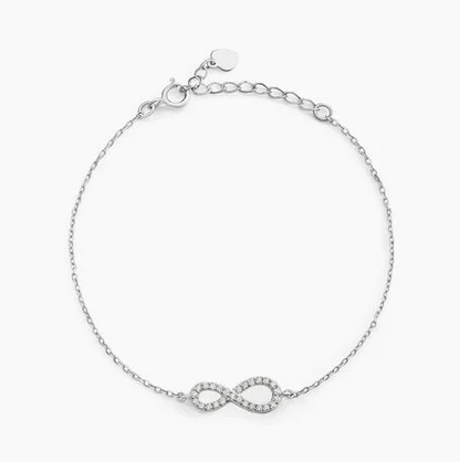 Bracelet moissanite femme - infinite