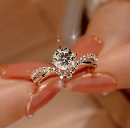Bague Moissanite Mirage