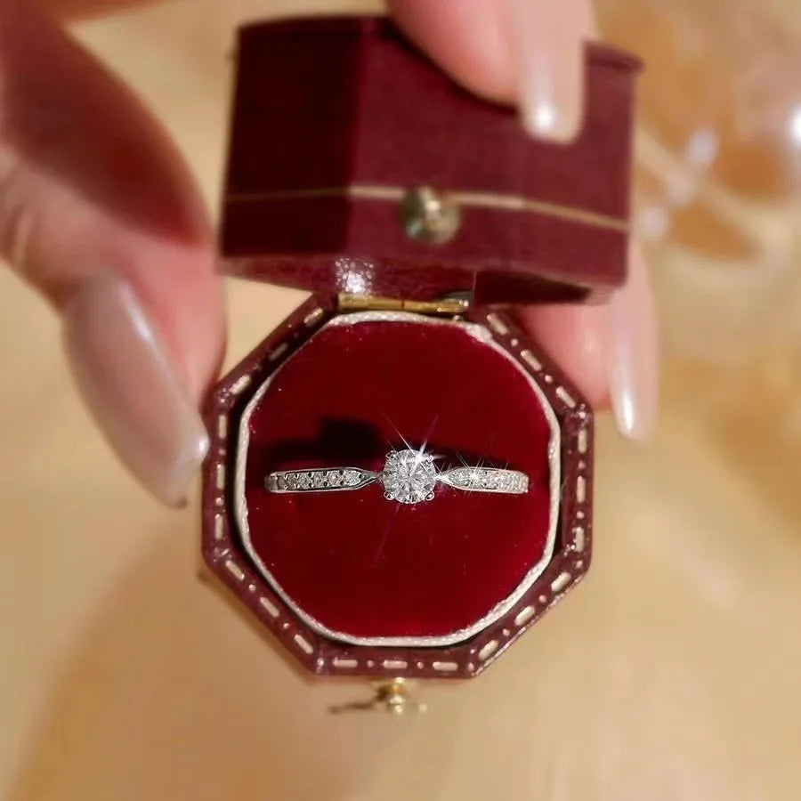 Bague Moissanite Signature