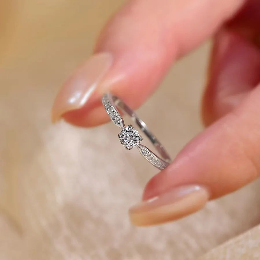 Bague Moissanite Signature